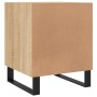 Mesita de noche madera de ingeniería roble Sonoma 40x40x50 cm de vidaXL, Mesitas de noche - Ref: Foro24-827618, Precio: 45,63...