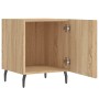 Sonoma oak engineered wood bedside table 40x40x50 cm by vidaXL, Nightstands - Ref: Foro24-827602, Price: 41,41 €, Discount: %