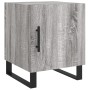 Sonoma gray engineered wood bedside table 40x40x50 cm by vidaXL, Nightstands - Ref: Foro24-827624, Price: 37,15 €, Discount: %