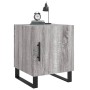 Mesita de noche madera de ingeniería gris Sonoma 40x40x50 cm de vidaXL, Mesitas de noche - Ref: Foro24-827624, Precio: 37,11 ...