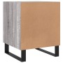 Sonoma gray engineered wood bedside table 40x40x50 cm by vidaXL, Nightstands - Ref: Foro24-827624, Price: 37,15 €, Discount: %