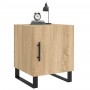 Mesitas noche 2 uds madera ingeniería roble Sonoma 40x40x50 cm de vidaXL, Mesitas de noche - Ref: Foro24-827619, Precio: 58,0...