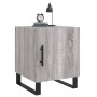 Mesitas noche 2 uds madera ingeniería gris Sonoma 40x40x50 cm de vidaXL, Mesitas de noche - Ref: Foro24-827625, Precio: 59,96...