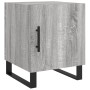 Bedside tables 2 units engineered wood gray Sonoma 40x40x50 cm by vidaXL, Nightstands - Ref: Foro24-827625, Price: 59,96 €, D...