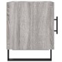 Bedside tables 2 units engineered wood gray Sonoma 40x40x50 cm by vidaXL, Nightstands - Ref: Foro24-827625, Price: 59,96 €, D...