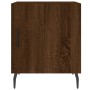 Nightstands 2 pcs oak brown engineered wood 40x40x50 cm by vidaXL, Nightstands - Ref: Foro24-827611, Price: 54,07 €, Discount: %