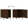 Nightstands 2 pcs oak brown engineered wood 40x40x50 cm by vidaXL, Nightstands - Ref: Foro24-827611, Price: 54,07 €, Discount: %