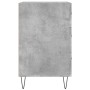 Concrete gray engineered wood bedside table 40x40x66 cm by vidaXL, Nightstands - Ref: Foro24-827656, Price: 58,30 €, Discount: %