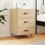 Bedside table made of Sonoma oak engineered wood, measuring 40x40x66 cm. by vidaXL, Nightstands - Ref: Foro24-827631, Price: ...