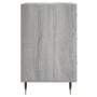 Sonoma gray engineered wood bedside table 40x40x66 cm by vidaXL, Nightstands - Ref: Foro24-827642, Price: 60,79 €, Discount: %