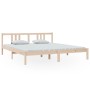 Estructura de cama madera maciza Super King 180x200 cm de vidaXL, Camas y somieres - Ref: Foro24-814899, Precio: 134,99 €, De...