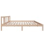 Estructura de cama madera maciza Super King 180x200 cm de vidaXL, Camas y somieres - Ref: Foro24-814899, Precio: 134,99 €, De...