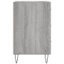 Mesita de noche madera de ingeniería gris Sonoma 40x40x66 cm de vidaXL, Mesitas de noche - Ref: Foro24-827658, Precio: 60,90 ...