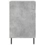 Concrete gray engineered wood bedside table 40x40x66 cm by vidaXL, Nightstands - Ref: Foro24-827680, Price: 50,99 €, Discount: %