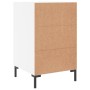 White engineered wood bedside table 40x40x66 cm by vidaXL, Nightstands - Ref: Foro24-827660, Price: 70,07 €, Discount: %