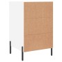 White engineered wood bedside table 40x40x66 cm by vidaXL, Nightstands - Ref: Foro24-827668, Price: 68,74 €, Discount: %