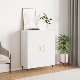 White engineered wood sideboard 69.5x34x90 cm by vidaXL, Sideboards - Ref: Foro24-827700, Price: 74,99 €, Discount: %