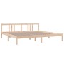 Estructura de cama madera maciza 200x200 cm de vidaXL, Camas y somieres - Ref: Foro24-814904, Precio: 118,19 €, Descuento: %