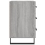 Mesita de noche madera de ingeniería gris Sonoma 40x40x66 cm de vidaXL, Mesitas de noche - Ref: Foro24-827690, Precio: 67,59 ...