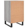 Bedside table made of gray Sonoma engineered wood, 40x40x66 cm. by vidaXL, Nightstands - Ref: Foro24-827690, Price: 67,59 €, ...