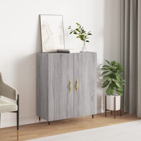 Sonoma gray engineered wood sideboard 69.5x34x90 cm by vidaXL, Sideboards - Ref: Foro24-827706, Price: 75,99 €, Discount: %