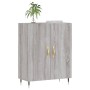 Sonoma gray engineered wood sideboard 69.5x34x90 cm by vidaXL, Sideboards - Ref: Foro24-827706, Price: 77,77 €, Discount: %