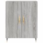 Aparador de madera de ingeniería gris Sonoma 69,5x34x90 cm de vidaXL, Aparadores - Ref: Foro24-827706, Precio: 77,77 €, Descu...