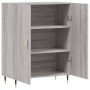 Aparador de madera de ingeniería gris Sonoma 69,5x34x90 cm de vidaXL, Aparadores - Ref: Foro24-827706, Precio: 77,77 €, Descu...