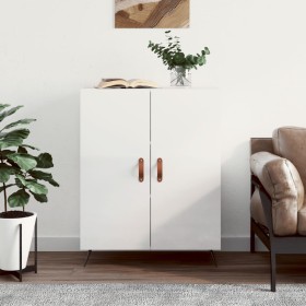 Glossy white plywood sideboard 69.5x34x90 cm by vidaXL, Sideboards - Ref: Foro24-827694, Price: 84,99 €, Discount: %