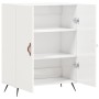 Glossy white plywood sideboard 69.5x34x90 cm by vidaXL, Sideboards - Ref: Foro24-827694, Price: 84,99 €, Discount: %