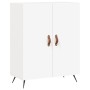 White engineered wood sideboard 69.5x34x90 cm by vidaXL, Sideboards - Ref: Foro24-827692, Price: 75,94 €, Discount: %