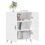 White engineered wood sideboard 69.5x34x90 cm by vidaXL, Sideboards - Ref: Foro24-827692, Price: 75,94 €, Discount: %