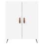 White engineered wood sideboard 69.5x34x90 cm by vidaXL, Sideboards - Ref: Foro24-827692, Price: 75,94 €, Discount: %