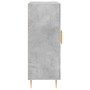 Aparador de madera de ingeniería gris hormigón 69,5x34x90 cm de vidaXL, Aparadores - Ref: Foro24-827712, Precio: 77,96 €, Des...