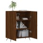 Engineered wood brown oak sideboard 69.5x34x90 cm by vidaXL, Sideboards - Ref: Foro24-827699, Price: 85,99 €, Discount: %