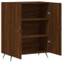 Engineered wood brown oak sideboard 69.5x34x90 cm by vidaXL, Sideboards - Ref: Foro24-827699, Price: 85,99 €, Discount: %