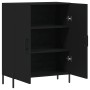 Aparador de madera de ingeniería negro 69,5x34x90 cm de vidaXL, Aparadores - Ref: Foro24-827733, Precio: 93,21 €, Descuento: %