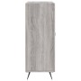 Aparador de madera de ingeniería gris Sonoma 69,5x34x90 cm de vidaXL, Aparadores - Ref: Foro24-827698, Precio: 85,51 €, Descu...