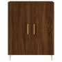 Aparador de madera de ingeniería marrón roble 69,5x34x90 cm de vidaXL, Aparadores - Ref: Foro24-827715, Precio: 93,81 €, Desc...