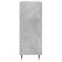 Aparador de madera de ingeniería gris hormigón 69,5x34x90 cm de vidaXL, Aparadores - Ref: Foro24-827704, Precio: 75,53 €, Des...