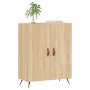 Aparador de madera de ingeniería roble Sonoma 69,5x34x90 cm de vidaXL, Aparadores - Ref: Foro24-827695, Precio: 82,90 €, Desc...