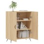 Aparador de madera de ingeniería roble Sonoma 69,5x34x90 cm de vidaXL, Aparadores - Ref: Foro24-827695, Precio: 82,90 €, Desc...