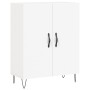 White engineered wood sideboard 69.5x34x90 cm by vidaXL, Sideboards - Ref: Foro24-827716, Price: 76,99 €, Discount: %