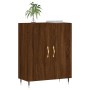 Engineered wood brown oak sideboard 69.5x34x90 cm by vidaXL, Sideboards - Ref: Foro24-827707, Price: 75,99 €, Discount: %