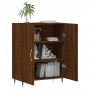 Engineered wood brown oak sideboard 69.5x34x90 cm by vidaXL, Sideboards - Ref: Foro24-827707, Price: 75,99 €, Discount: %