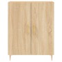 Aparador de madera de ingeniería roble Sonoma 69,5x34x90 cm de vidaXL, Aparadores - Ref: Foro24-827711, Precio: 83,97 €, Desc...