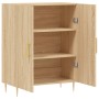 Aparador de madera de ingeniería roble Sonoma 69,5x34x90 cm de vidaXL, Aparadores - Ref: Foro24-827711, Precio: 83,97 €, Desc...