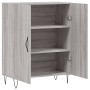 Engineered wood sideboard in Sonoma grey, 69.5x34x90 cm by vidaXL, Sideboards - Ref: Foro24-827722, Price: 74,25 €, Discount: %