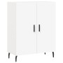 White engineered wood sideboard 69.5x34x90 cm by vidaXL, Sideboards - Ref: Foro24-827740, Price: 91,43 €, Discount: %