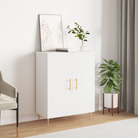 White engineered wood sideboard 69.5x34x90 cm by vidaXL, Sideboards - Ref: Foro24-827708, Price: 82,84 €, Discount: %